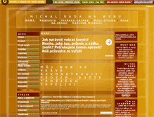 Tablet Screenshot of michalrada.osoba.cz