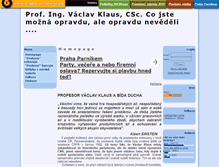 Tablet Screenshot of profesor-klaus.osoba.cz