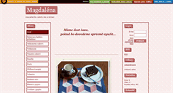 Desktop Screenshot of magdalena.osoba.cz