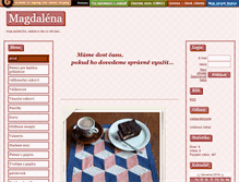 Tablet Screenshot of magdalena.osoba.cz