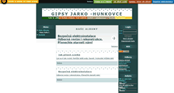 Desktop Screenshot of gipsyjarko.osoba.cz