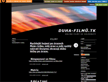 Tablet Screenshot of filmova.osoba.cz