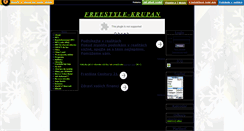 Desktop Screenshot of freestyle-krupan.osoba.cz